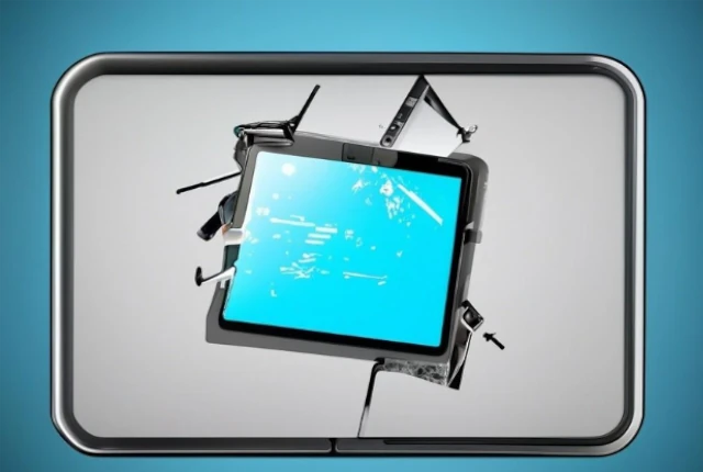 Reparaciçon de Pantalla de Tablet Rota