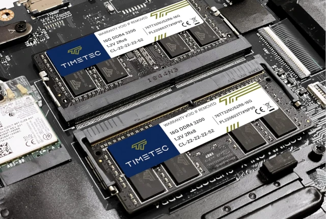 Timetec 32GB Kit (2x16GB) DDR4 3200MHz (DDR4-3200)-Memoria Ram