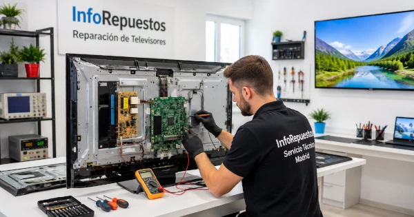 Reparación de televisores LED, LCD y Smart TV en Madrid