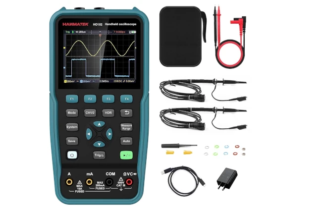 Osciloscopio Digital, HANMATEK HO102