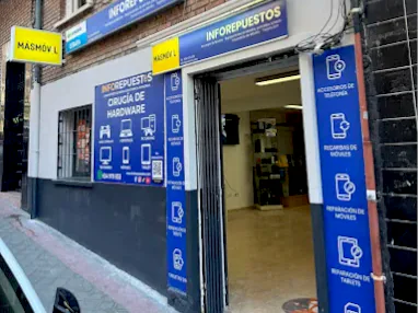 Taller InfoRepuestos de reparación de móviles, ordenadores y consolas en Madrid Taller InfoRepuestos de reparación de móviles, ordenadores y consolas en Madrid